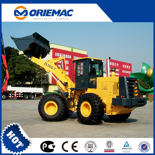 Changlin 5ton Zl50 Wheel Loader Cummin-S Shangchai Weichai Engine