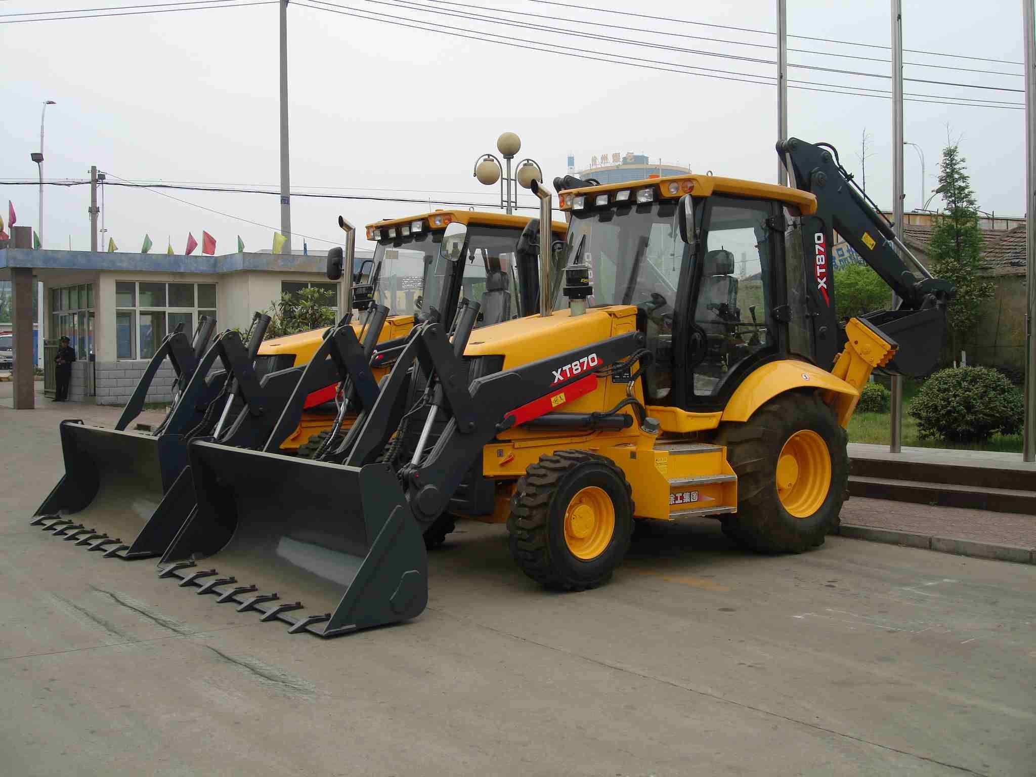 Changlin Construction Machinery Equipment Tractor Mini Front End Backhoe Loader 630A