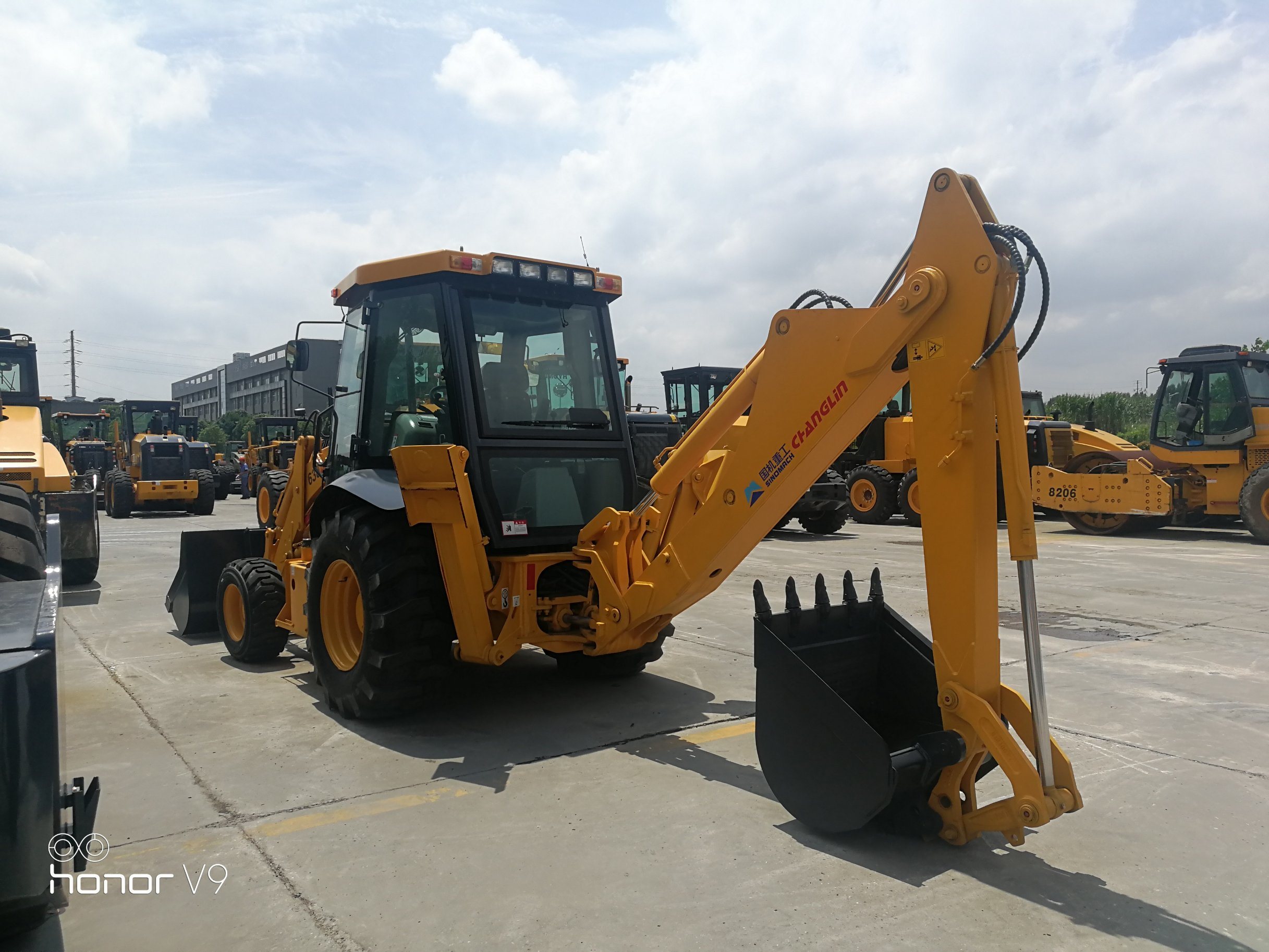 Changlin High Quality Hot Sale Stable Backhoe Loader 630A