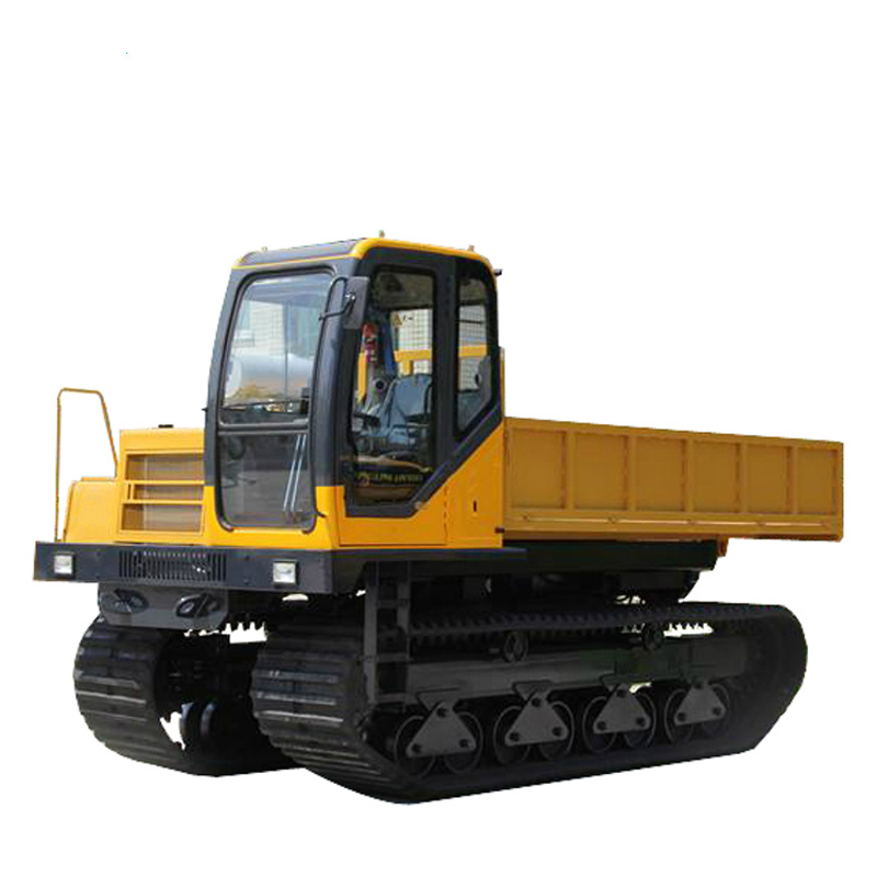 Cheap Hydraulic Truck 8 Ton Ton Track Dumper with Closed Cabin Lxys-8t