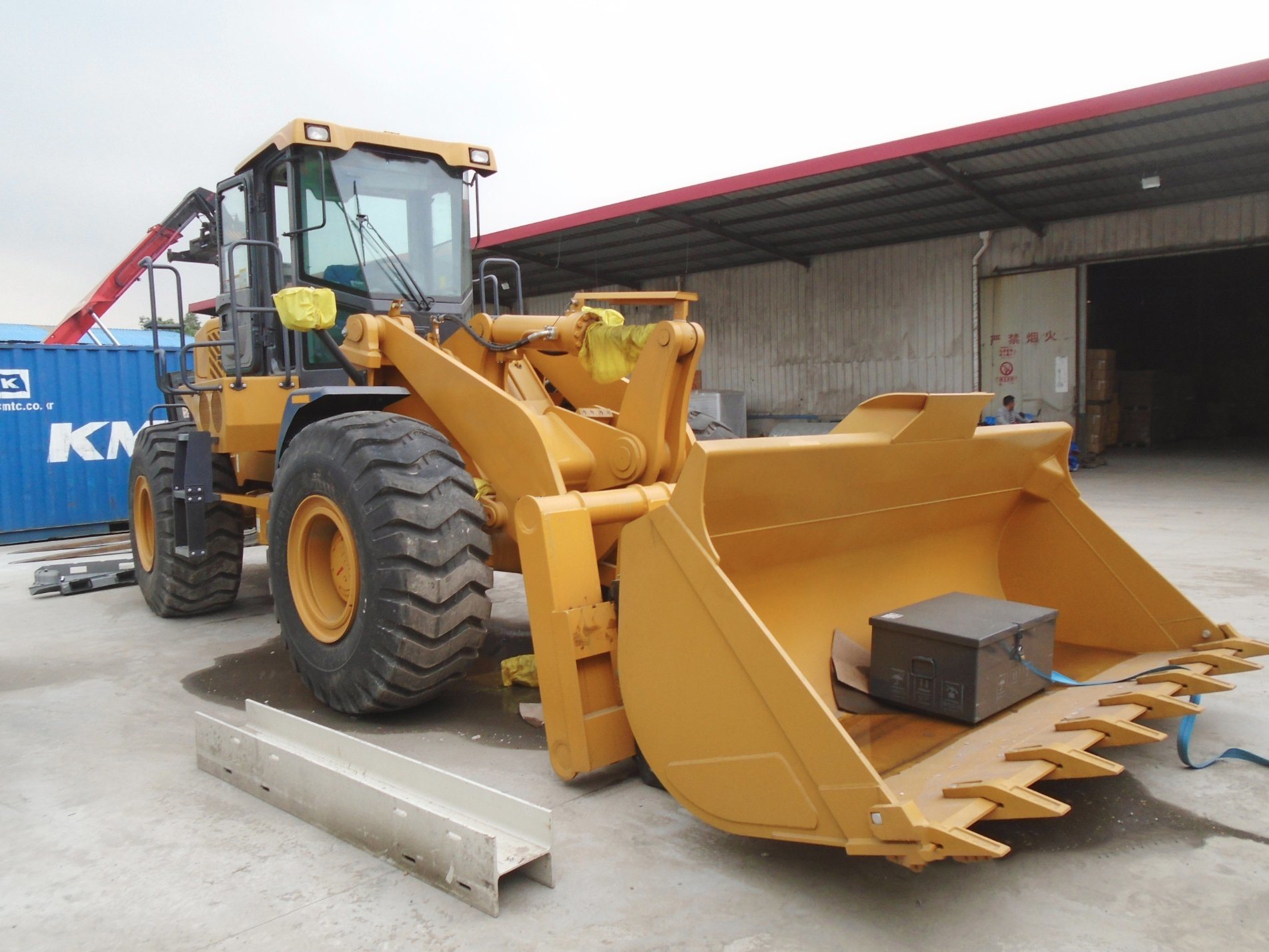 China 
                Goedkope Lw500fn-minilader laadbak 3m3 shovel-lader
             leverancier