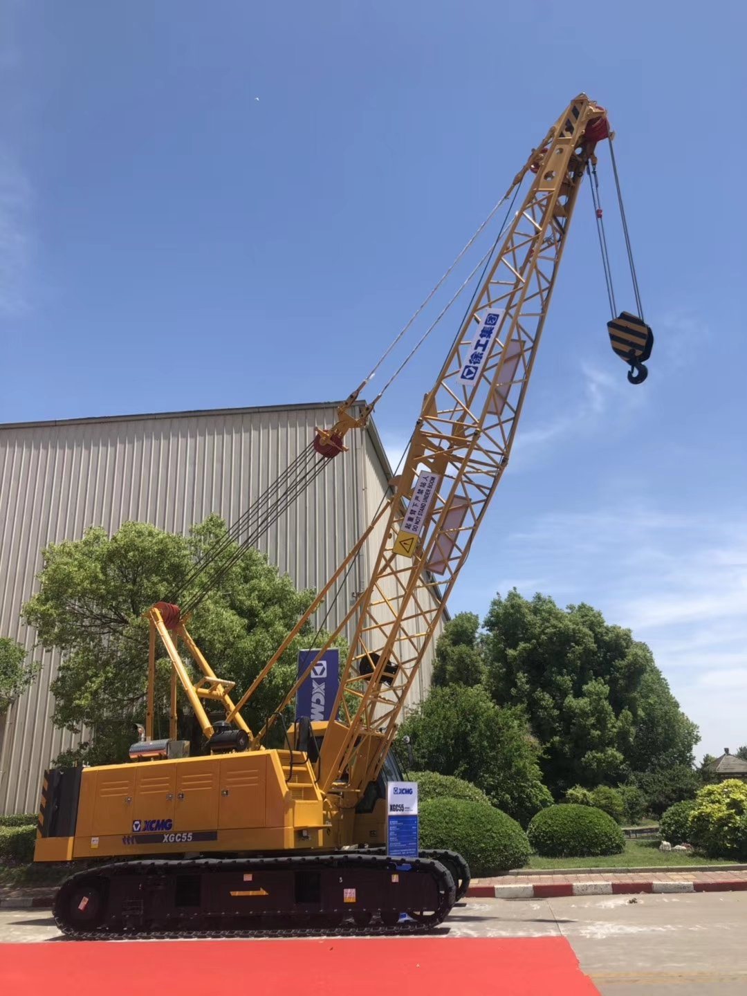 
                Goedkope Prijs 55ton Crawler Crane Xgc55 Quy55 met 52meter Boom
            