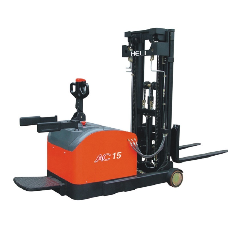 China 1/1.5/1.6/2ton Electric Pallet Stacker Cdd10/15/20 Narrow Aisle Forklift