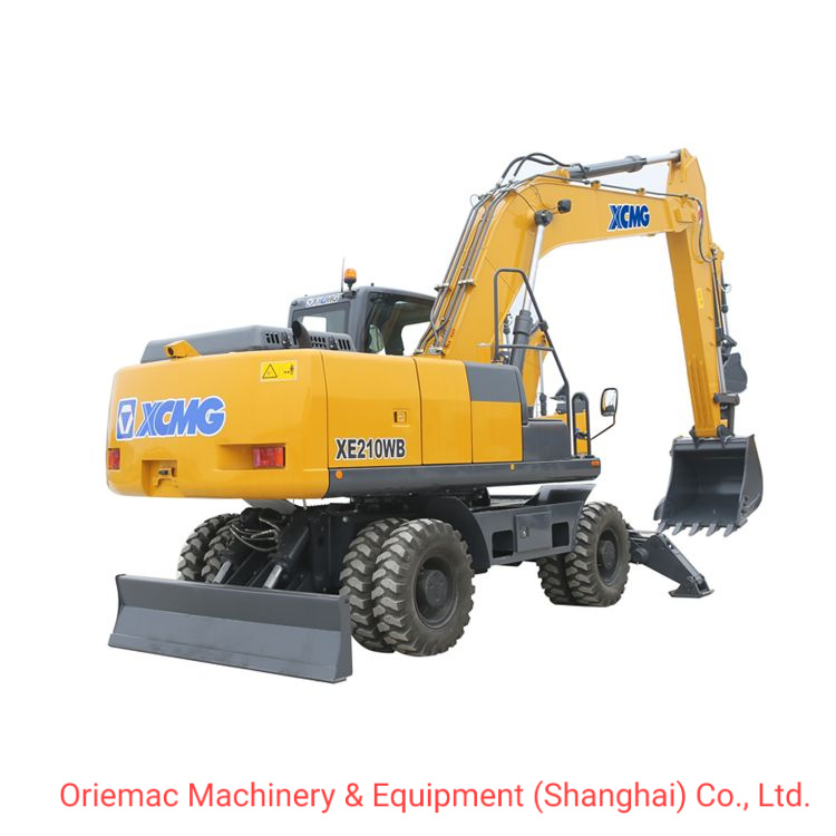 China 
                China Excavadora de ruedas de 21 Ton xe210WB
             proveedor