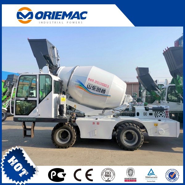 
                China 4m3 Zelfloading betonmixer met eendelig frame
            