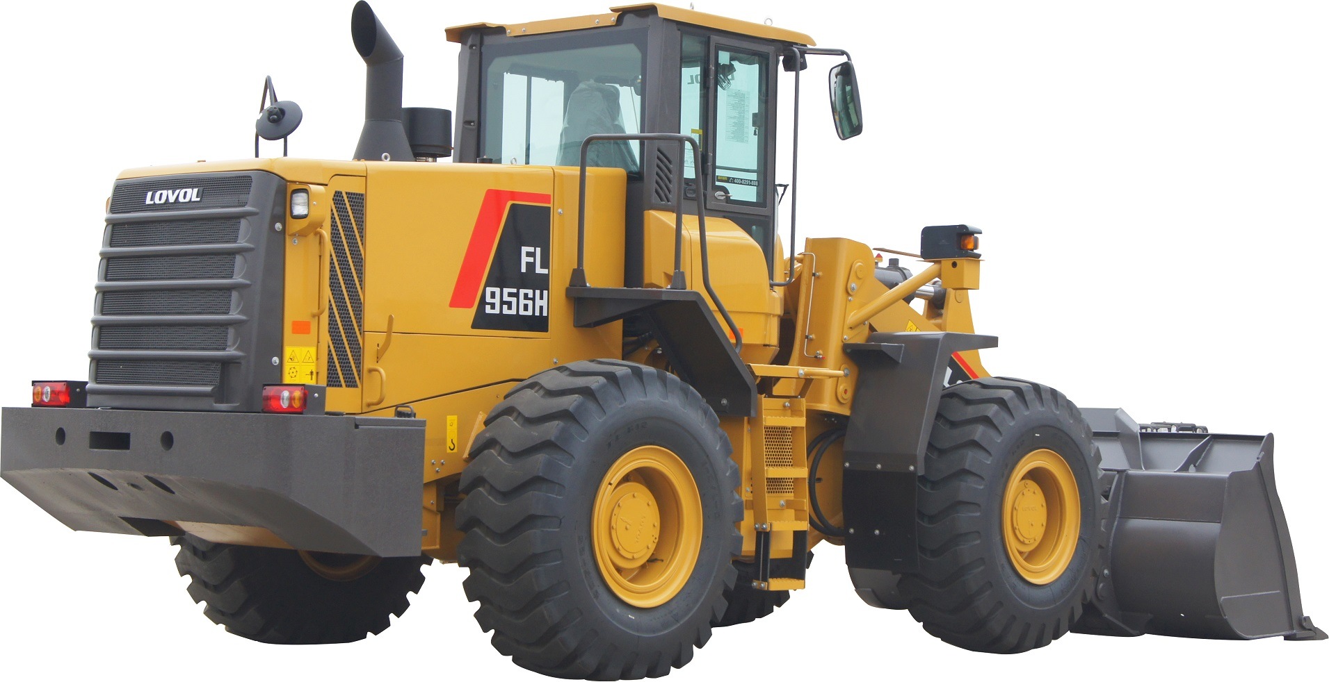 China 5ton 3m3 Front End Loader FL955D Four Wheel Drive Mini Wheel Loader