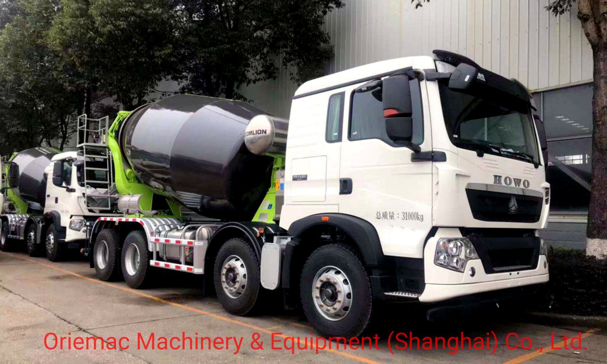 China 9m3 Smalll Concrete Cement Mixer Truck with HOWO/Shacman Chassis