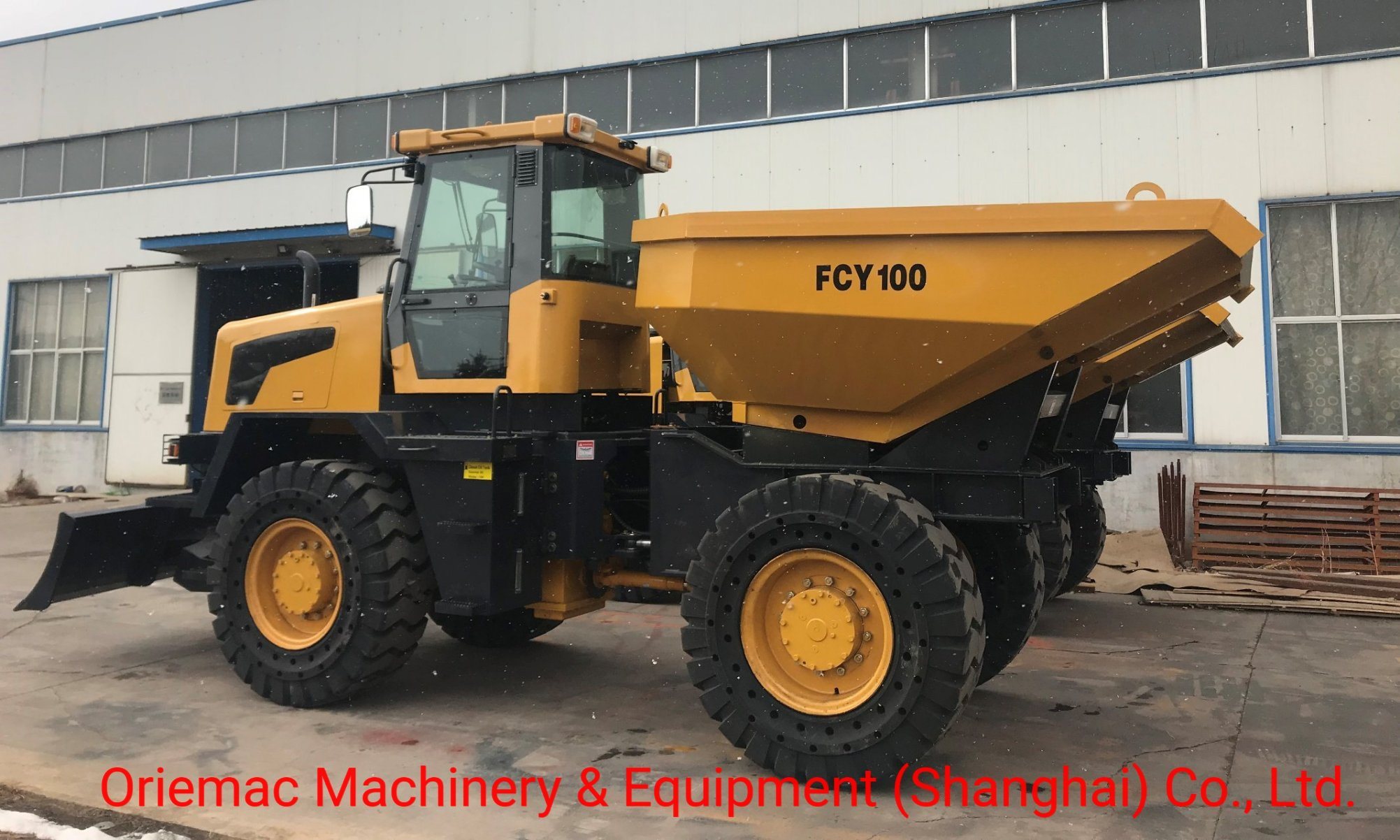 China Brand 10ton Mini Site Dumper Fcy100 Dumper Truck