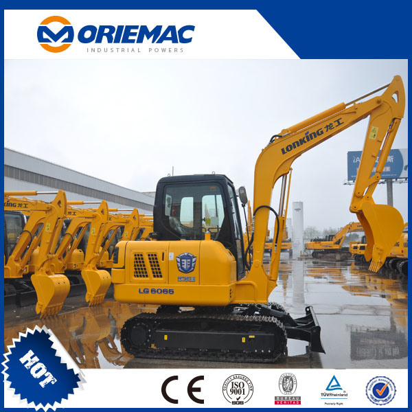 China Brand Lonking Hydraulic Small Excavator Cdm6065