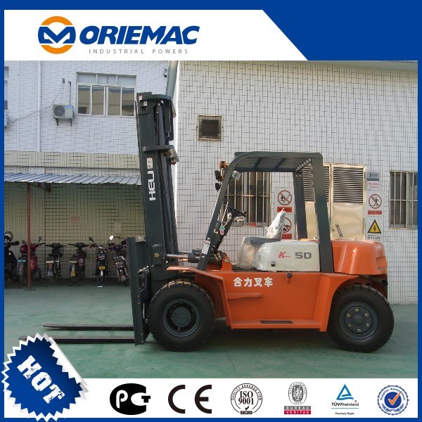 China Heli 5 Ton Lift Truck Diesel Forklift Cpcd50