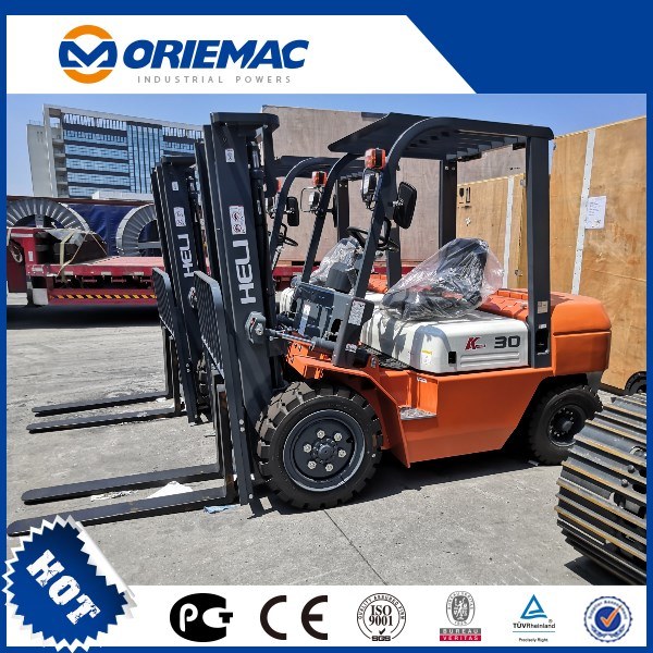 China Heli New Small 3000kg 3ton Diesel Forklift with Japan Engine