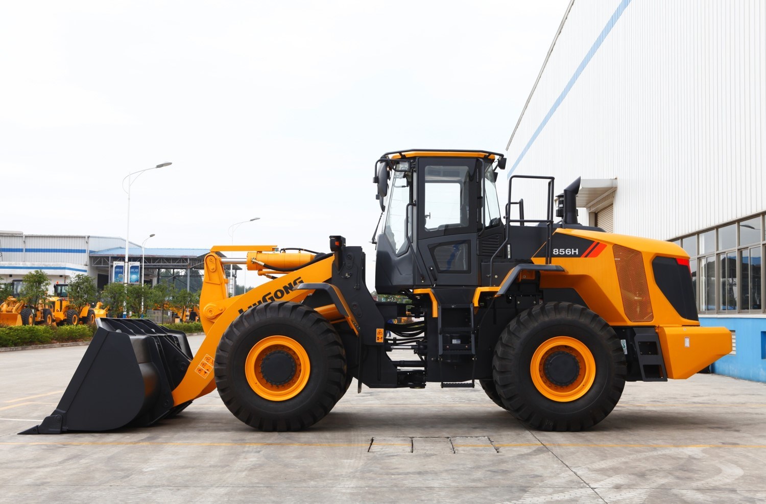 China High Quality Liugong Clg856h 5t Wheel Loader with Cummins Engine