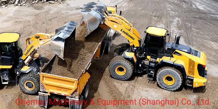 China Liugong 9 Ton Mining Heavy-Duty Loader 890h with Rock Bucket Sales