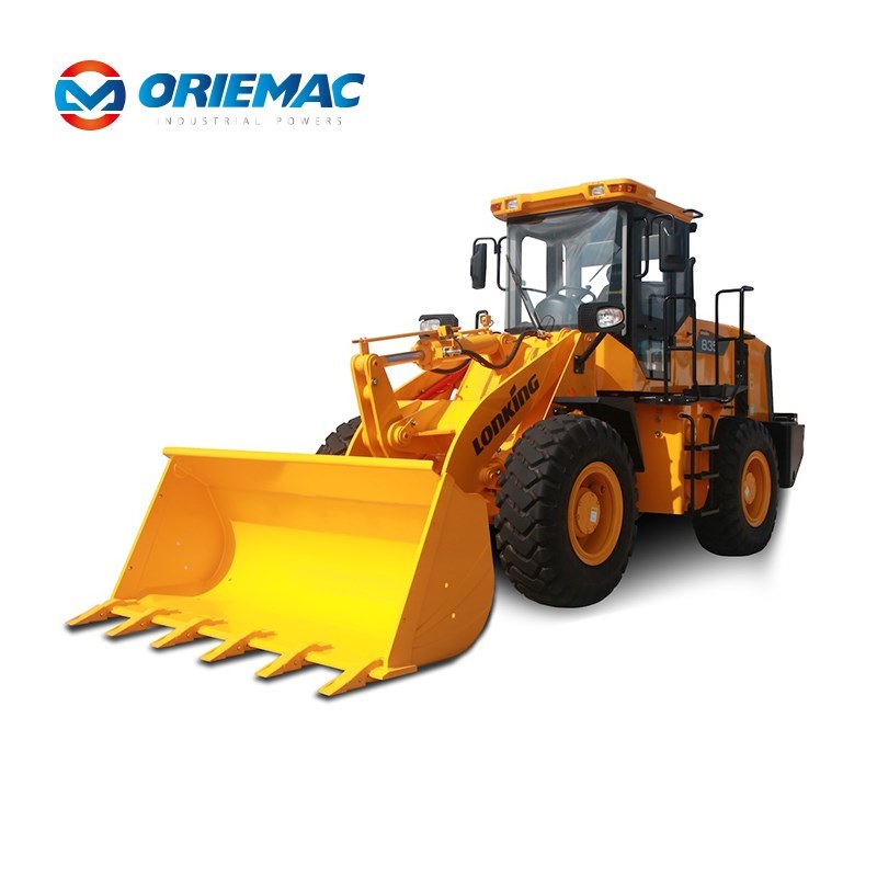 China Lonking 5 Ton LG855n Mini Front Wheel Loader with 3.0m3 Bucket