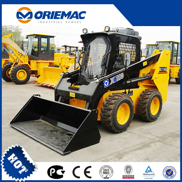 China Mini Front End Tractor Skid Steer Loader with Import Engine Jc65 for Sale