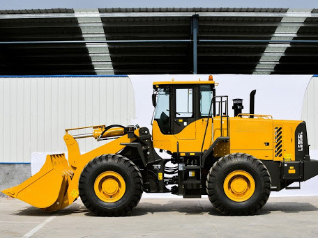 China SD-LG 5 Ton Front Wheel Loader L956f with Rock Bucket
