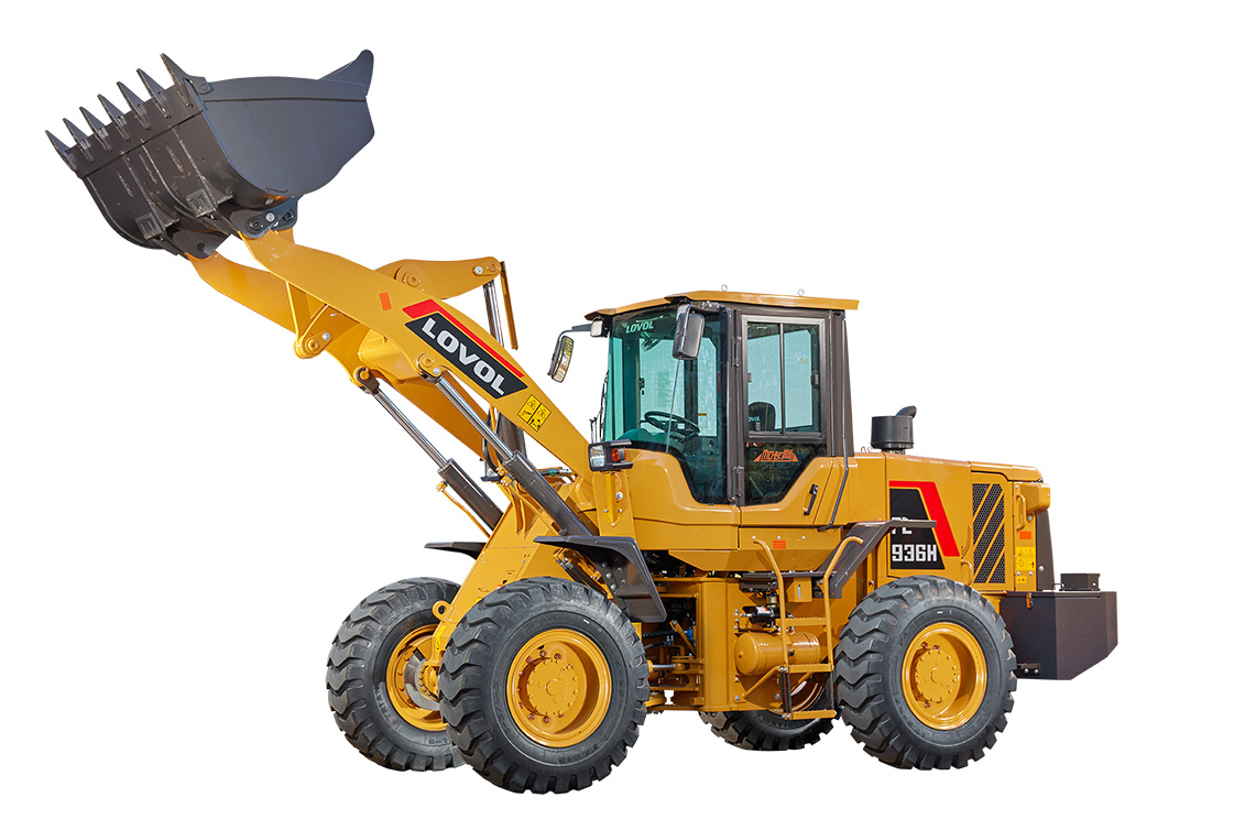 China Top Brand 3tons Loader 936h for Sale 3 Ton Bucket 1.8m3 Wheel Loader