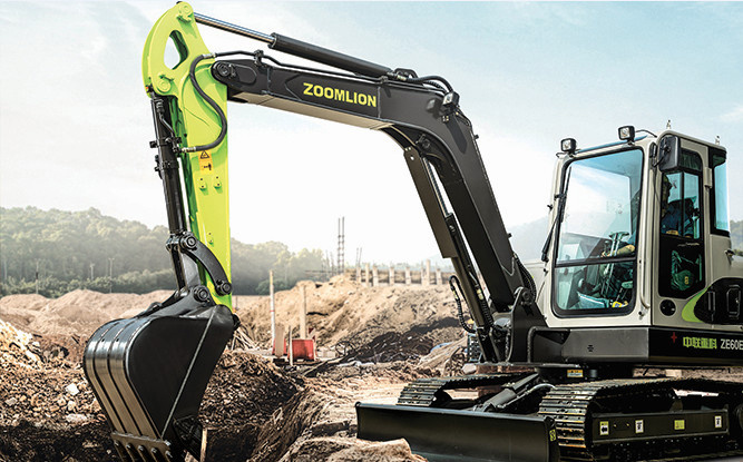 China 
                China Top Brand 6.5-7.5 tons Mini Digger machine Ze60e-10/Ze75e-10
             leverancier