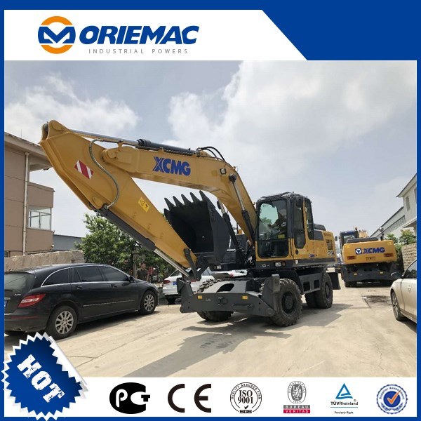 China 
                China Xe210wb 20ton Escavadeira de rodas com caçamba 0.9cbm
             fornecedor