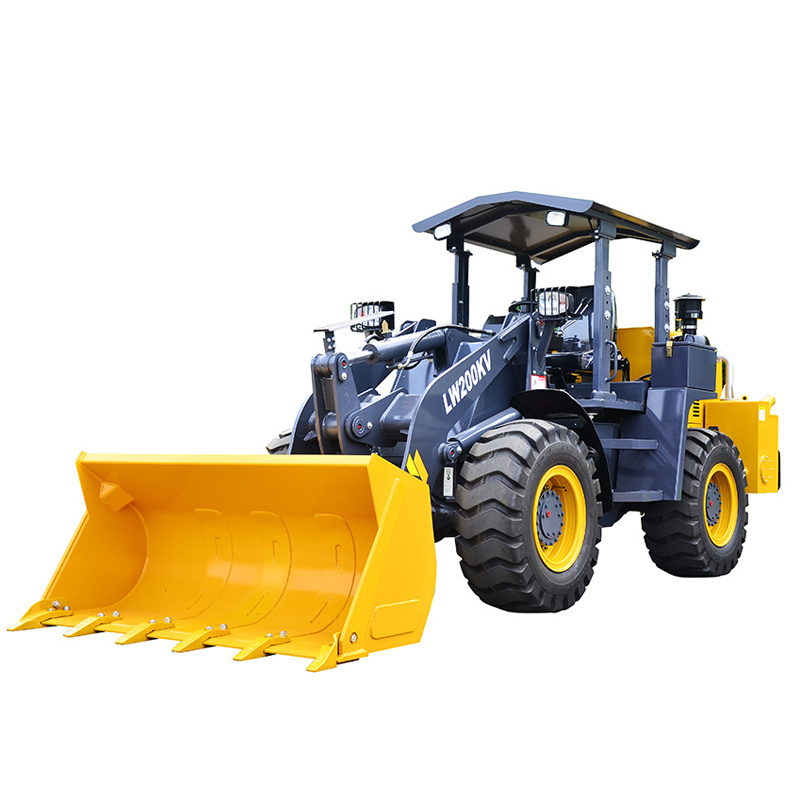 Chinese 2t 1 Cbm Bucket Loader Lw200kv Small Front Loader