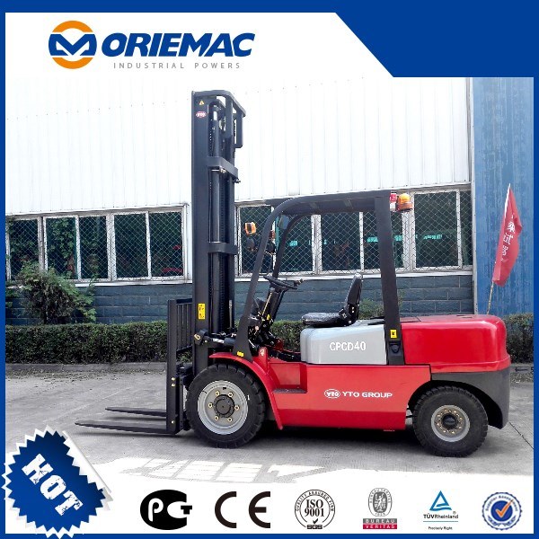 Chinese Brand Yto 3.5 Ton Hydraulic Diesel Electric Forklift Cpcd35