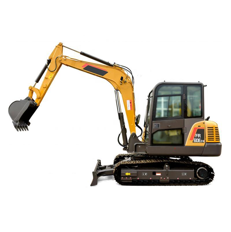Chinese Earth Moving Construction Machinery Brand Foton Lovol 6 Tons Mini Soil Digger Crawler Excavator Fr60e