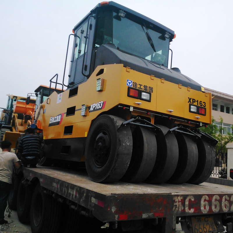 Chinese Mini Pneumatic Tyre Road Roller Price XP163