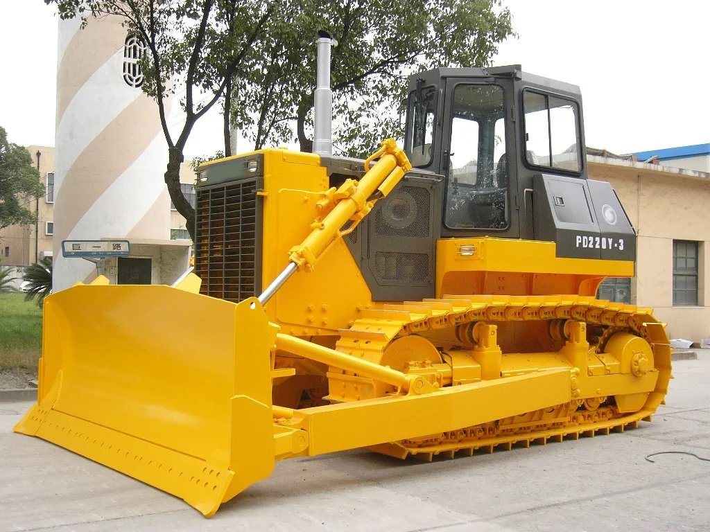 Chinese New Brand Pengpu Pd220y-3 220HP Crawler Bulldozer with Ripper for Sale