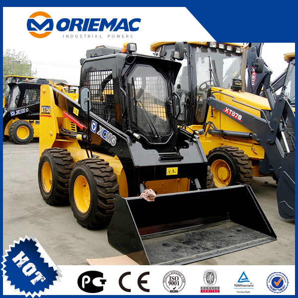 Chinese Skid Steer Loader Xt740 50HP 720kg Rated Load