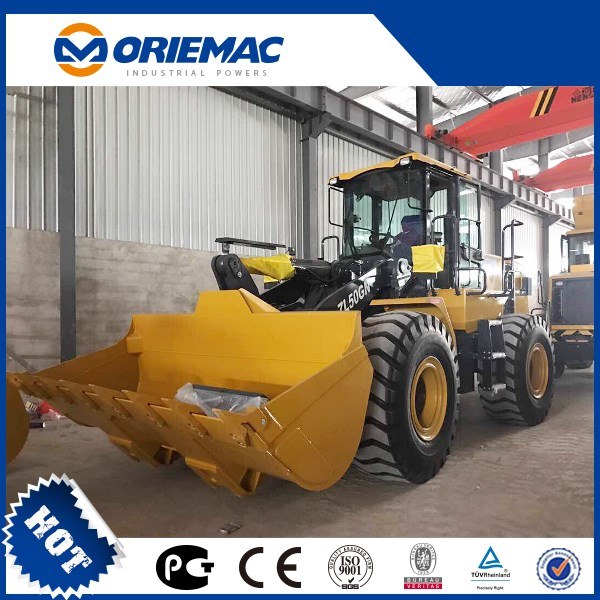 Chinese Wheel Loader 5 Ton Payloader Zl50gn