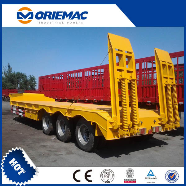 Cimc 70ton Lowbed Semi Trailer 3 Axles Trailers