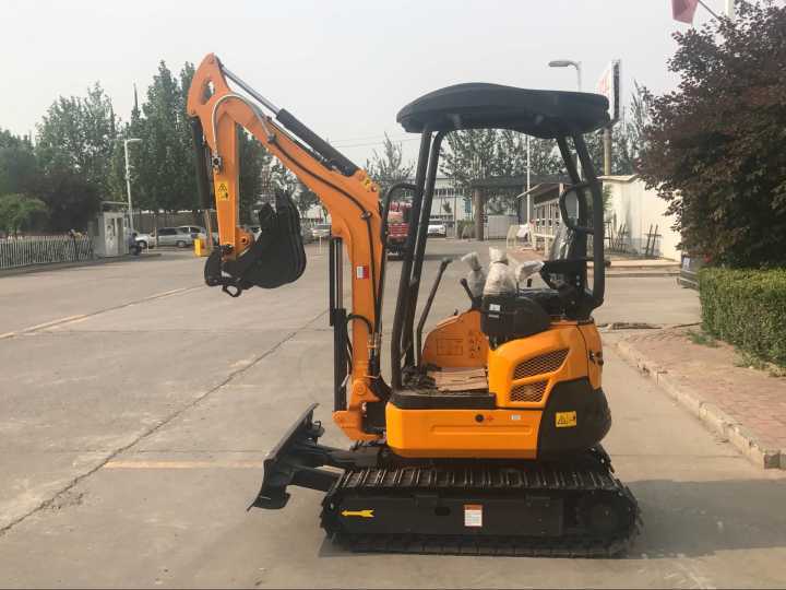 
                O equipamento de construção Xiniu Xn16 1,6 ton Mini Digger escavadora de rastos Hidráulico
            