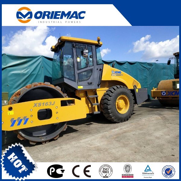 Construction Machine Xs163j 16ton Vibrating Single Drum Road Roller