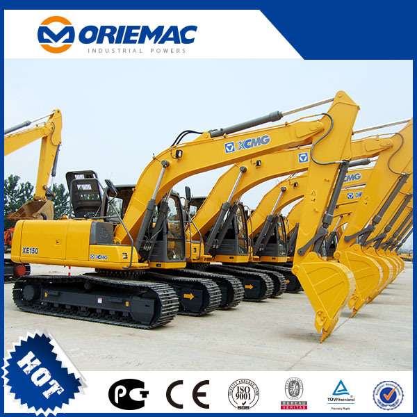 Construction Machinery 15 Ton Oriemac Brand New Mini Hydraulic Crawler Excavator Xe150d