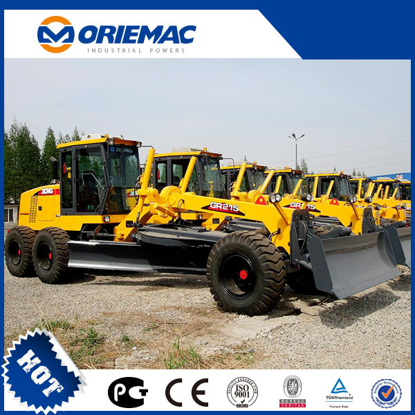 Construction Machinery 215HP Motor Grader Gr215