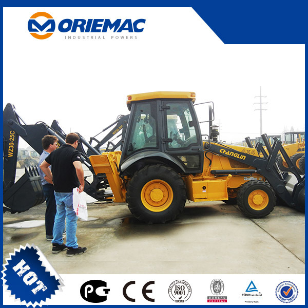 Construction Machinery Changlin 4*4 All Wheel Loader Backhoe 630A