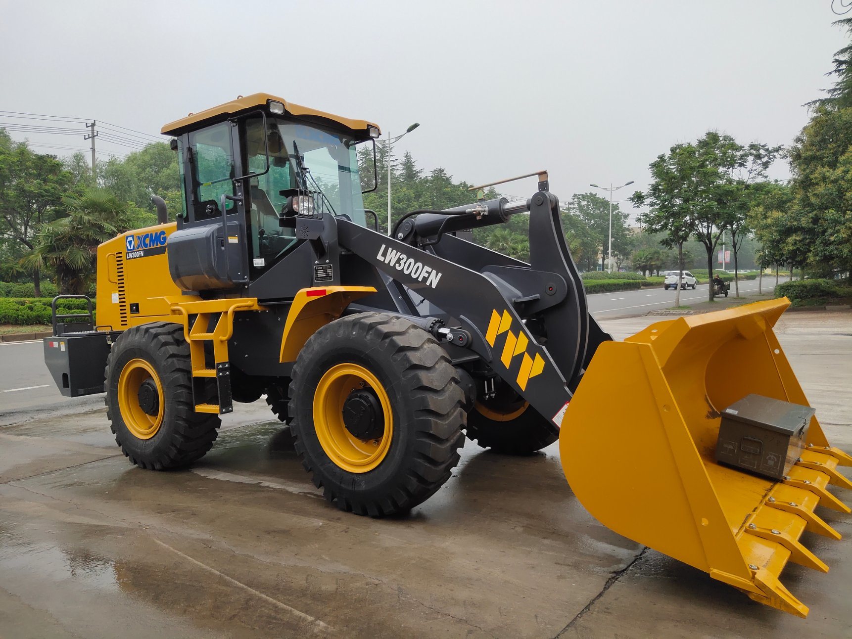 Construction Machinery Original New 3 Tons Front End Wheel Loader Lw300fn with Spare Parts for Sale