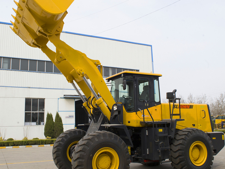 Construction Shantui Wheel Loader SL50wn 5 Tons Payloader