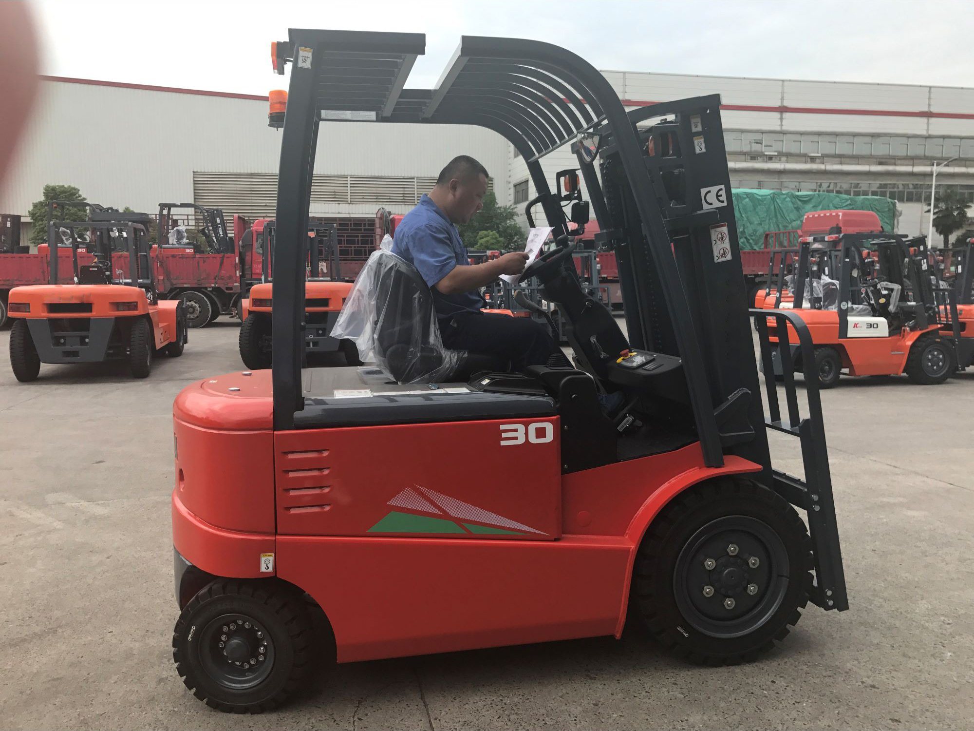 Cpd30 3 Ton Heli Battery Power Electric Hydraulic Forklift Price