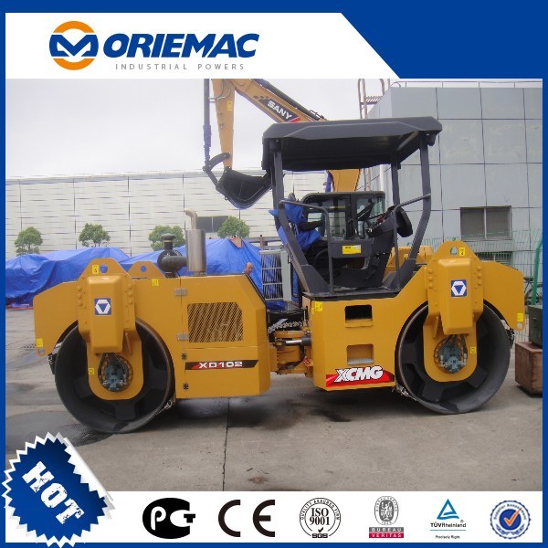 China 
                Double Drum Road Roller 10ton Xd102 Vibratory Roller
             supplier