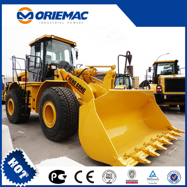 Earthing Moving Machinery Chenggong Loaders Cg958h 5 Ton Front End Wheel Loader