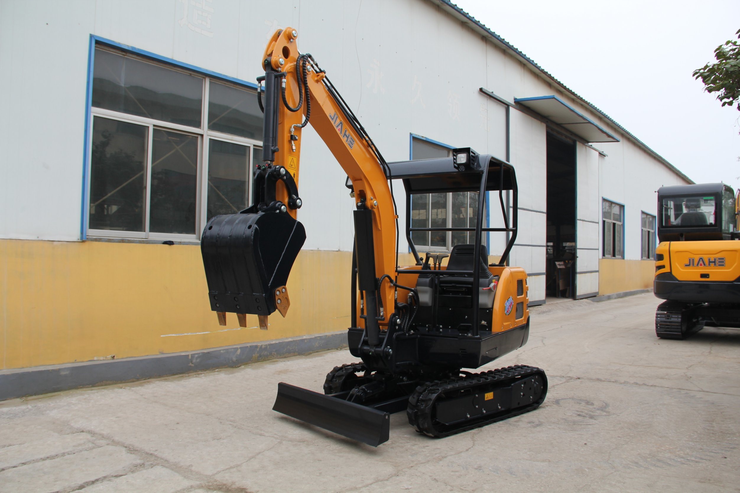 Earthmoving Machinery Jiahe Jh22 2.2 Ton Mini Hydraulic Excavator Crawler for Sale