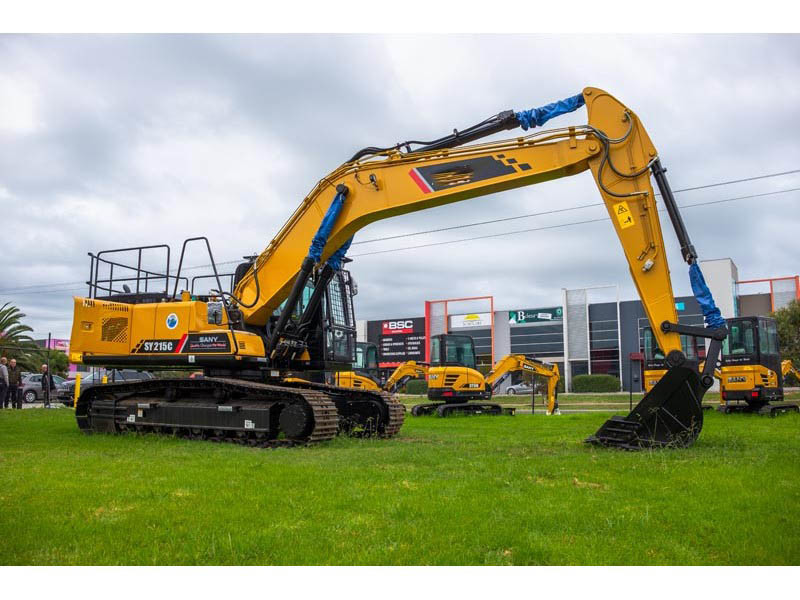 Engineering & Construction Machinery Sy215c 20 Ton 21 Ton Crawler Excavator