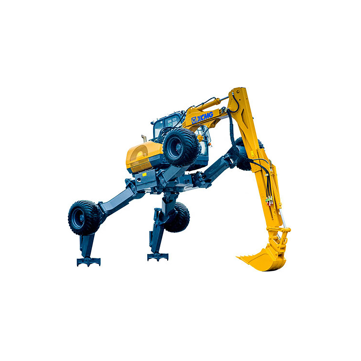 Et110 Rough Terrain Walking Spider Excavator