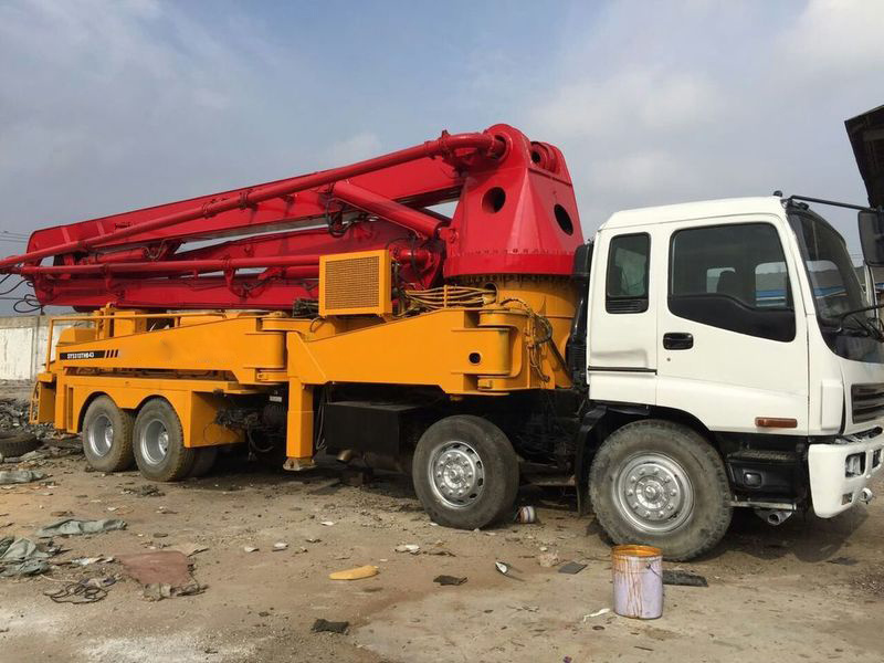 China 
                Fabrieksprijs 46m Truck Mounted concrete Pump for Sale
             leverancier