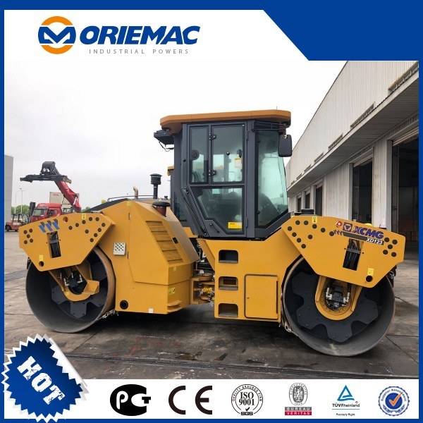 Factory Price Xd123 12ton Small Tandem Static Road Roller Price