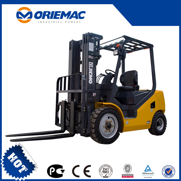 Fd30t-a China Top Brand 3ton Diesel Forklift with Push Attach for Sale in Algeria