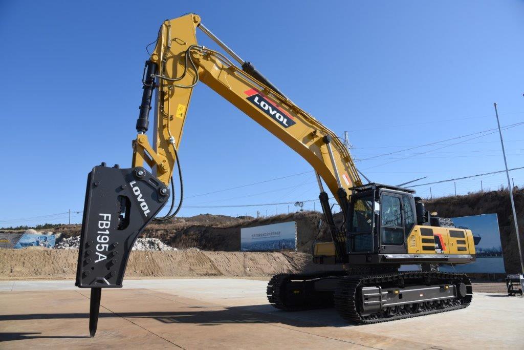 Foton Brand New 48 Tons Large Mining Crawler Excavator Fr480e with Hydraulic Breaker in Dubai