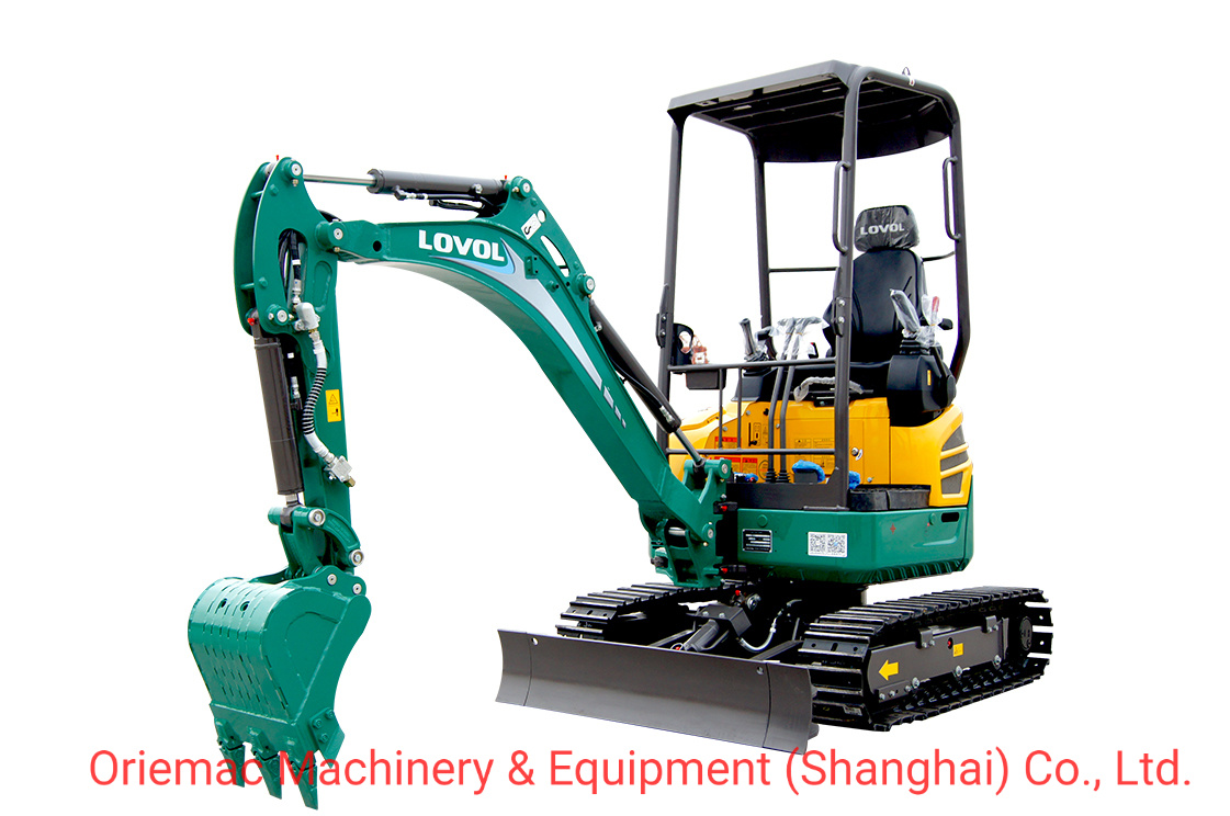 Foton Lovol 1.8 Ton Mini Digger Fr18e-U Crawler Excavator