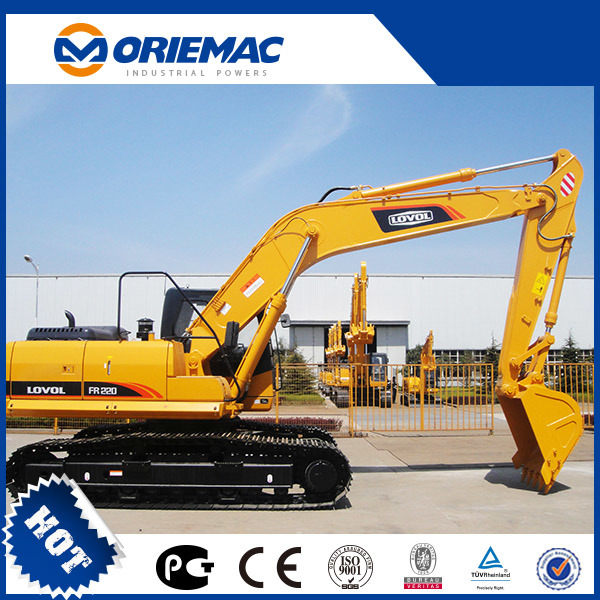 China 
                Foton Lovol 22 Ton Fr220d Large Crawler Excavators Machine for Sale
             supplier